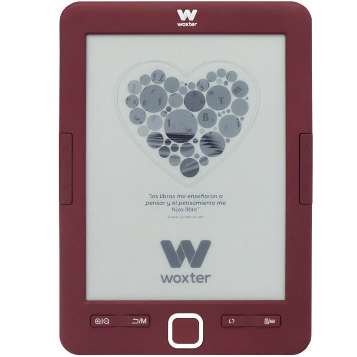 Woxter Scriba 195 Libro Electrónico 6 pulg. Rojo Woxter Scriba 195 Libro Electrónico 6 pulg. Rojo